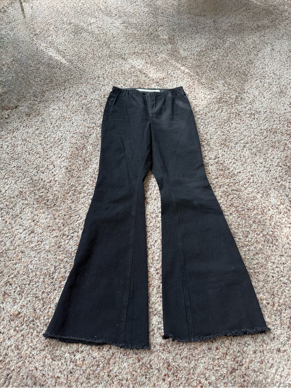 Black Women's Flare Jeans - Tinseltown